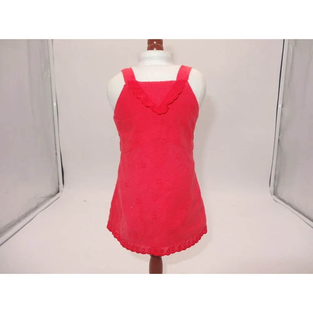 American Girl Doll Lanie Butterfly Outfit Red Eyelet Dress 2010 Girl of the Year